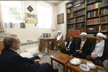 دیدار دكتر علي لاريجاني، رئیس مجلس شوراي اسلامي