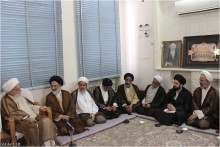 گزارش تصویری : دیدار ریاست و اعضای شورای سیاستگذاری ائمه جمعه با حضرت آیت الله العظمی صافی گلپایگانی