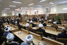 گزارش تصویری: آیین بازگشایی و افتتاح بخش‌های جدبد کتابخانه حضرت آیت‌الله العظمی گلپایگانی