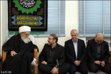 گزارش تصویری : دیدار اعضای ستاد اربعین حسینی با حضرت آیت‌الله العظمی صافی گلپایگانی